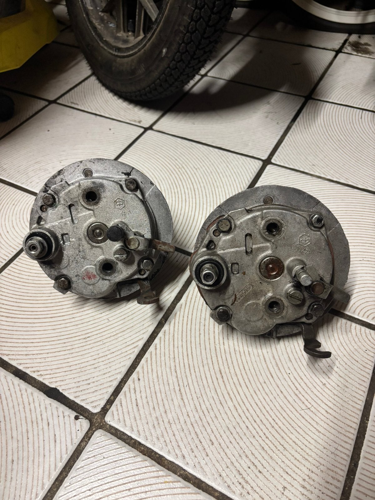 2x bromklok voor Vespa Ciao/ Vespa Si/Gilera Citta, Ophalen of Verzenden, Gebruikt