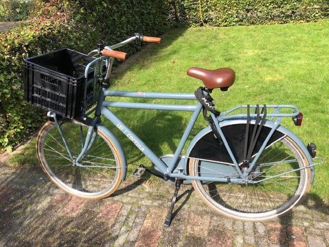 Cortina U4 Cargofiets heren, framemaat 65 cm , 28 inch wiel, Fietsen en Brommers, Terugtraprem, Gebruikt, Versnellingen, 65 cm of meer