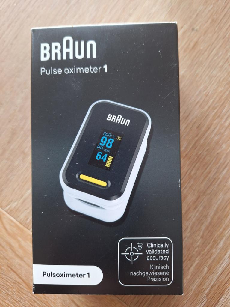 Braun pulse oximeter 1 Saturatie meter, Diversen, Ophalen of Verzenden