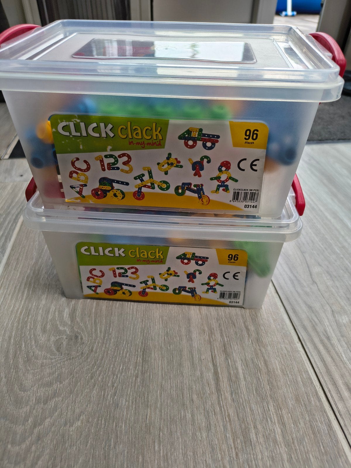 CLICK clack Bouwblokken Set - 96 Stuks per doos, Ophalen of Verzenden