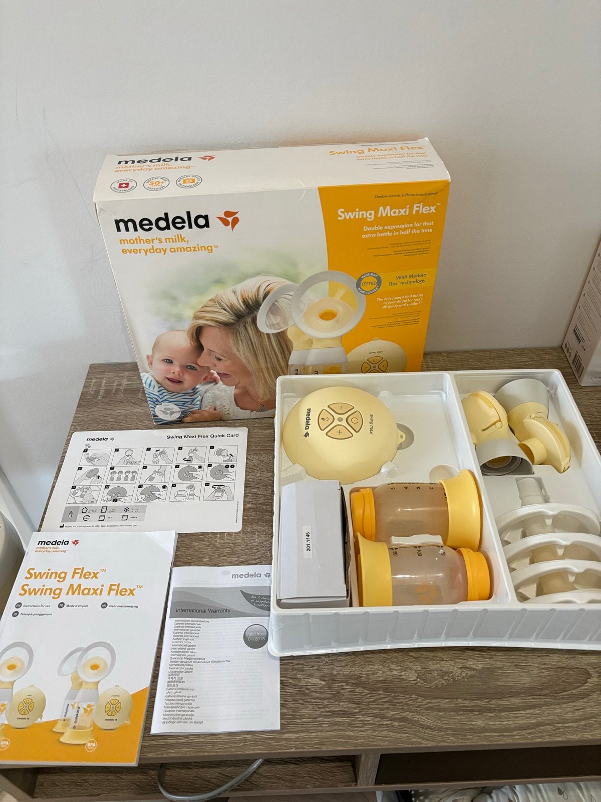 Medela Swing Maxi Flex dubbele elektrische borstkolf, Ophalen, Zo goed als nieuw