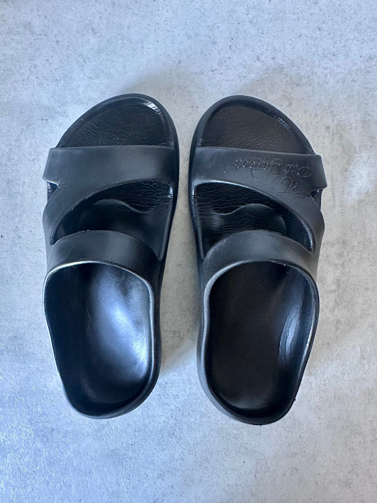 Peter Legwood orthopedische slippers zwart maat 36 valt ruim, Slippers, Zwart, Ophalen of Verzenden, Gedragen