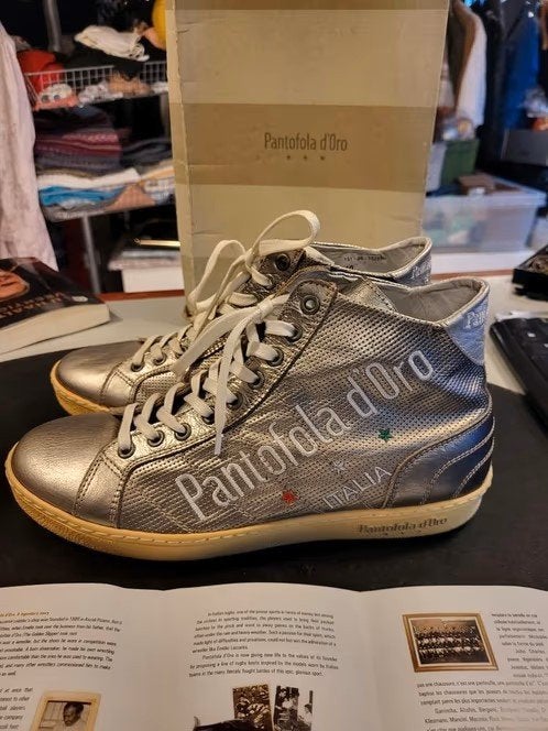 Pantofola d'Oro Sneakers - Zilverkleurig, Maat 40, Overige kleuren, Info@brandsplus.com, Nieuw, Ophalen of Verzenden
