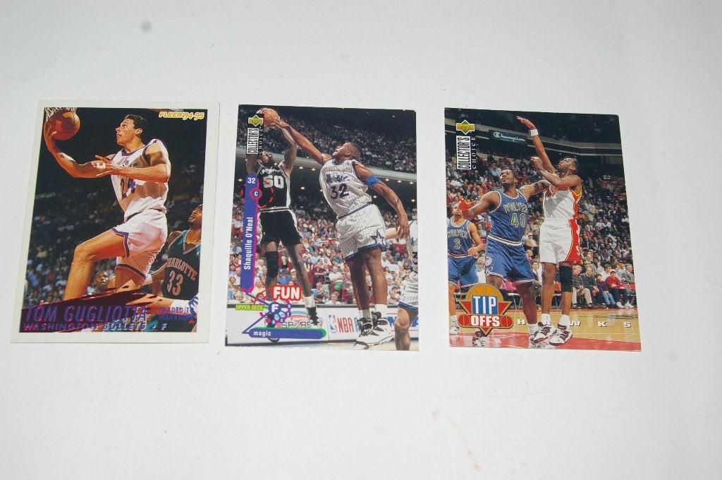 Basketbal plaatjes van spelers, drie stuks, Sport en Fitness, Basketbal, Ophalen of Verzenden, Overige typen
