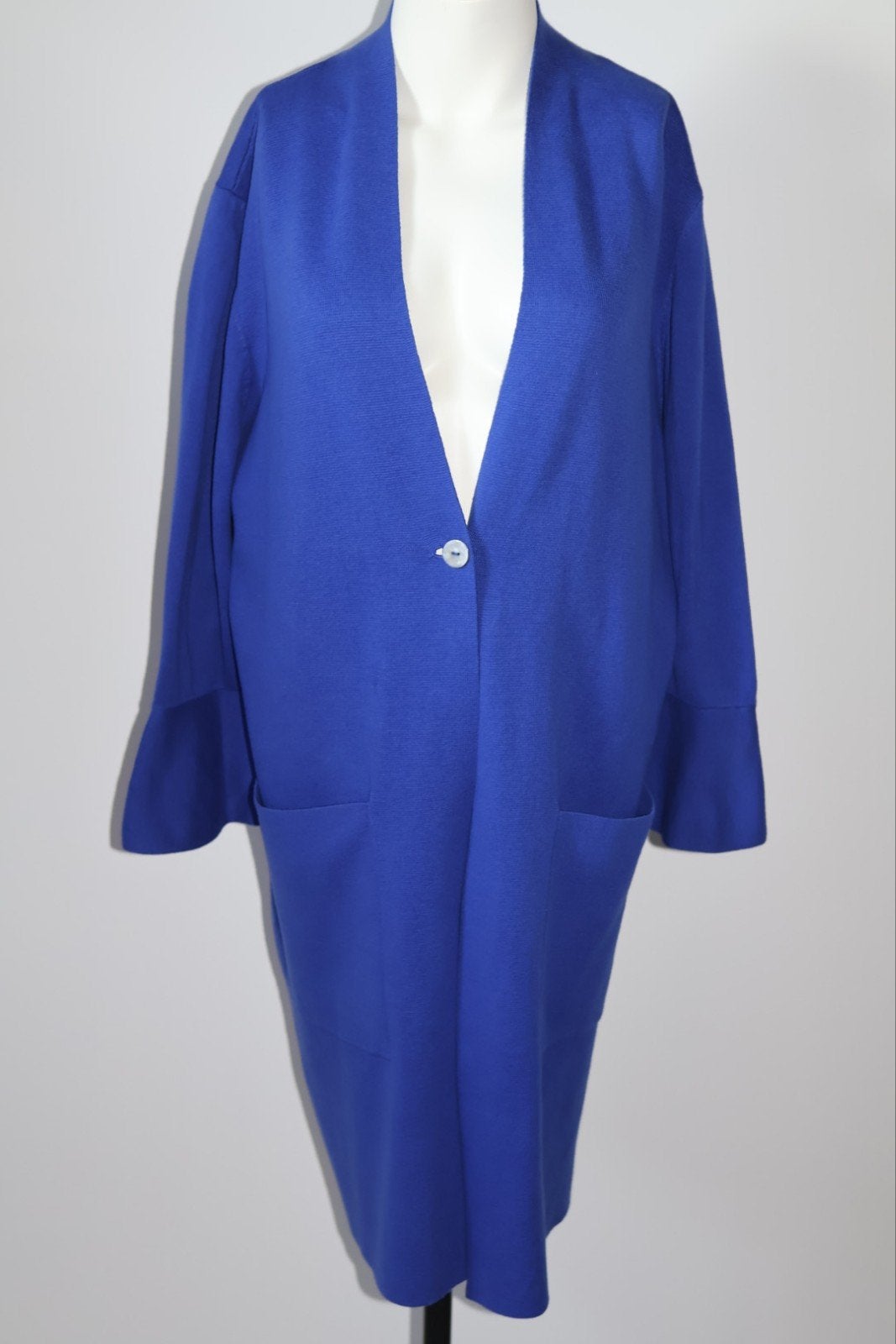 Sey Studio Koningsblauw Lang Vest Maat 44 / XXL, Sey Studio, Blauw, NL, Ophalen of Verzenden