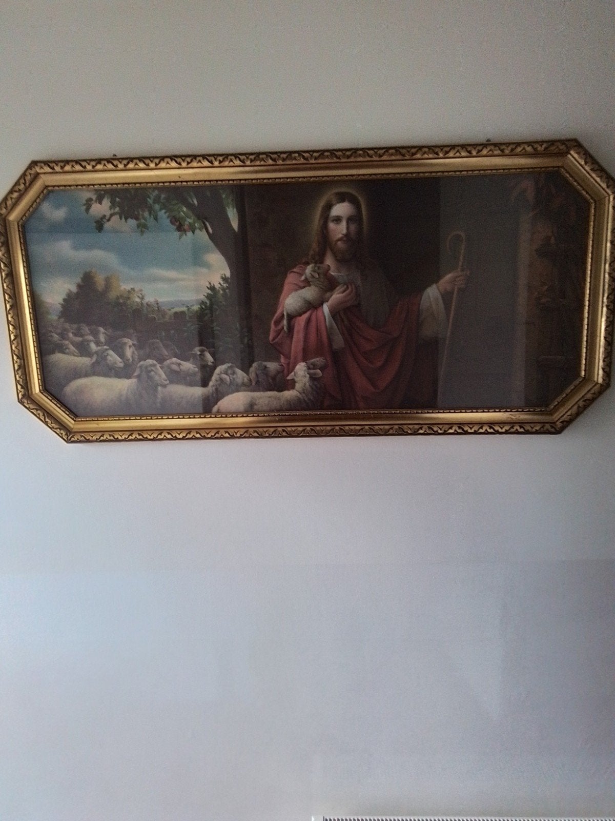 Jezus schilderij, Ophalen, Klassiek, Ingelijst, Portret of Personen