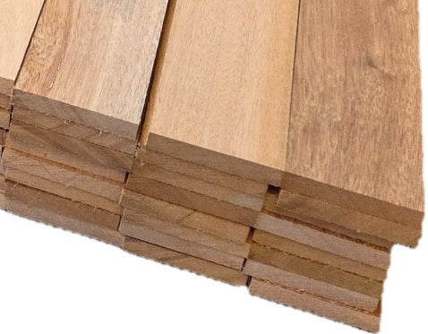 111 Meranti planken / latten geschaafd 1.2x6.8 cm - nr: HP28, Ophalen, Planken, Nieuw, Hardhout