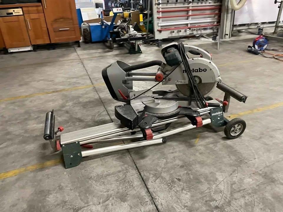 Metabo afkortzaag, Ophalen, Gebruikt, Afkortzaag, 30 tot 70 mm