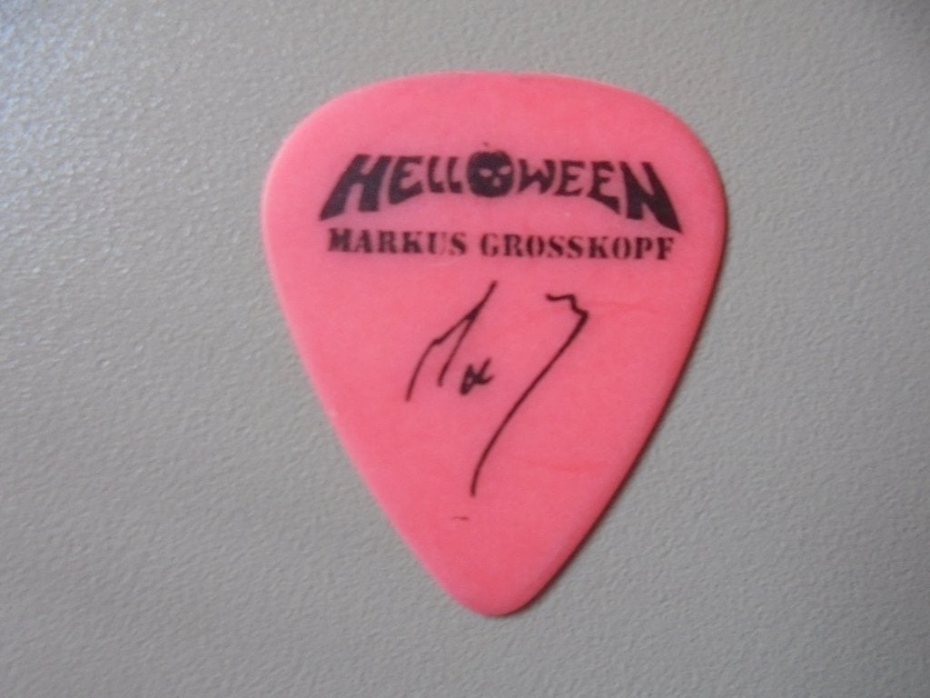 HELLOWEEN plectrum, Verzamelen, Muziek, Artiesten en Beroemdheden, Ophalen of Verzenden, Nieuw, Instrument of Toebehoren