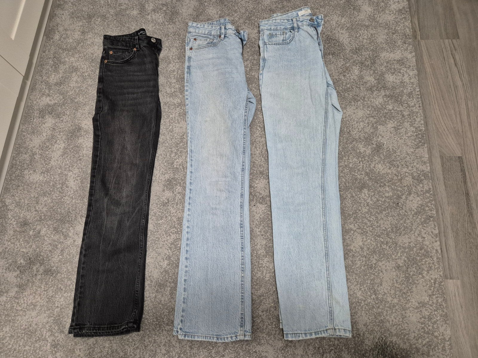 stradivarius D98, Vero moda en Stradivarius maat 34, Blauw, Ophalen of Verzenden, Zo goed als nieuw, W27 (confectie 34) of kleiner