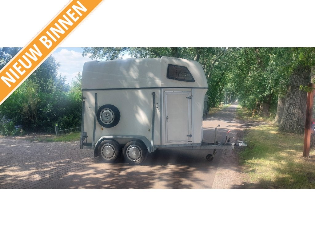 Ruime Sluis 2 paards, Gebruikt, Polyester, 2-paards trailer