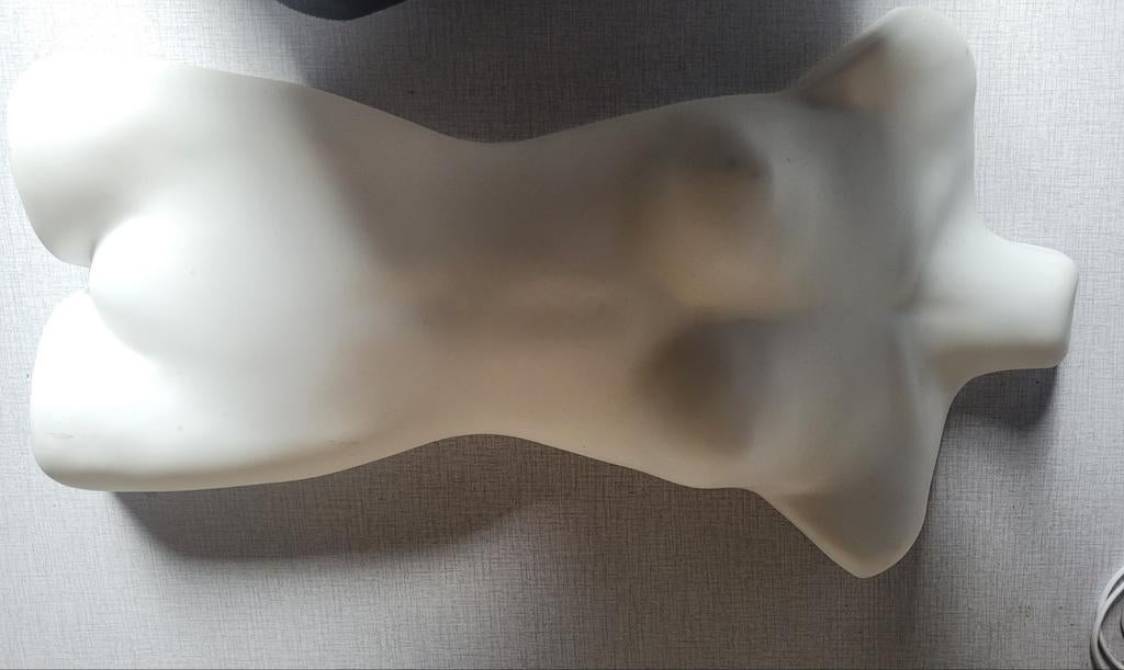 Witte paspop torso, Ophalen of Verzenden