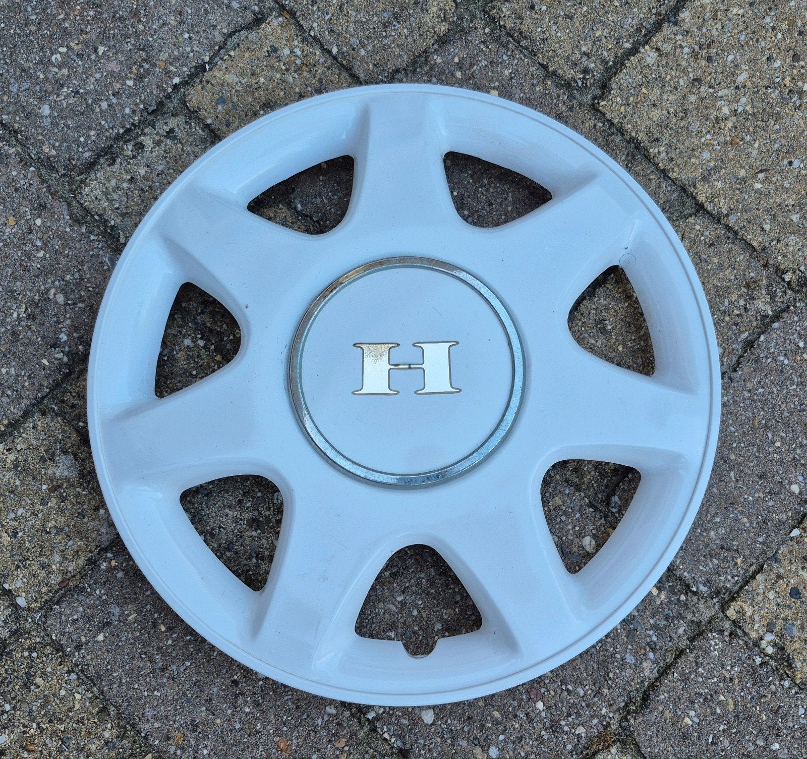 Hobby caravan wieldop 14 inch wit., Ophalen of Verzenden, Gebruikt
