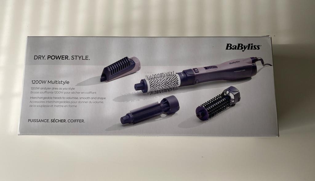 BaByliss Multistyle 1200W Föhnborstel AS121E, Ophalen of Verzenden, Zo goed als nieuw, Haarverzorging