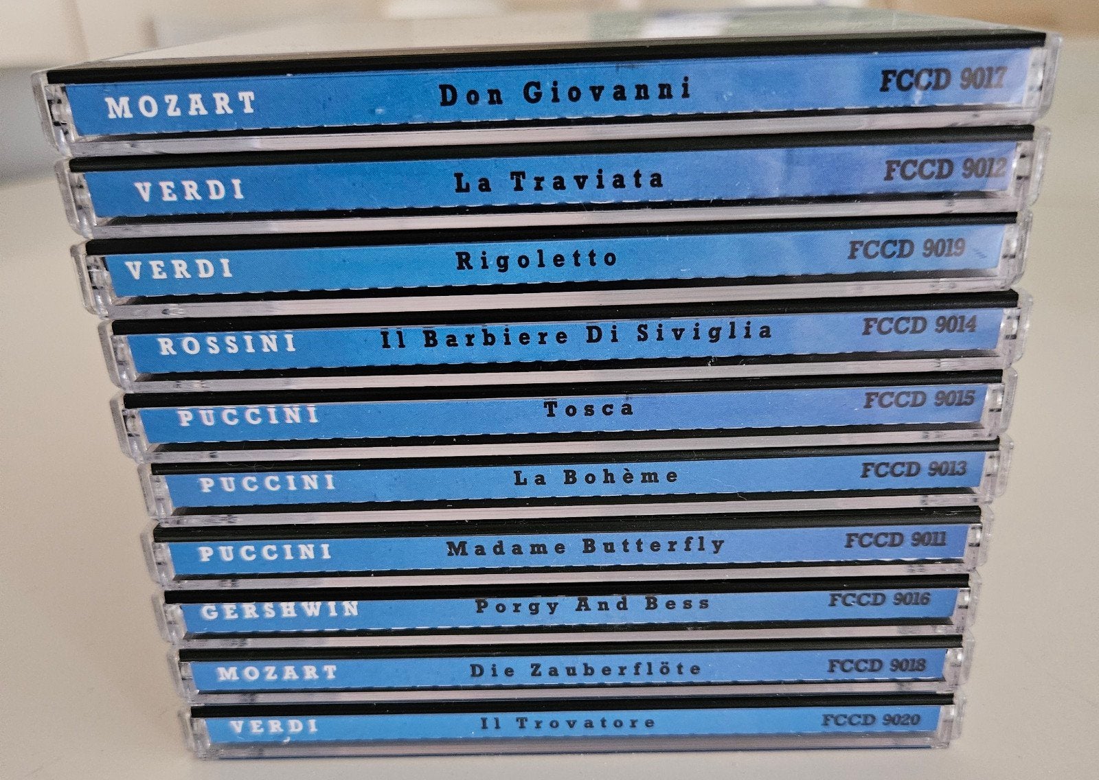 10 opera cd's "the 10 most beautiful opera's", Ophalen of Verzenden, Romantiek, Zo goed als nieuw, Opera of Operette