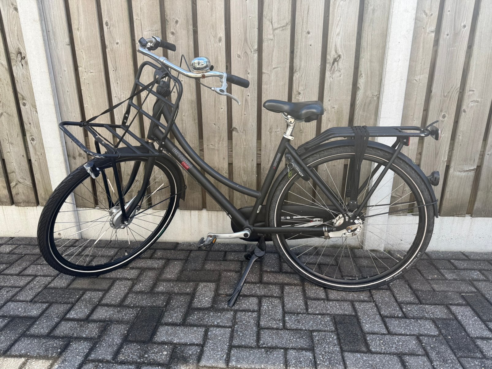 Batavas X- posure zwart mat damesfiets 28 inch fiets mt  49, Fietsen en Brommers, Fietsen | Dames | Omafietsen, Ophalen, Gebruikt