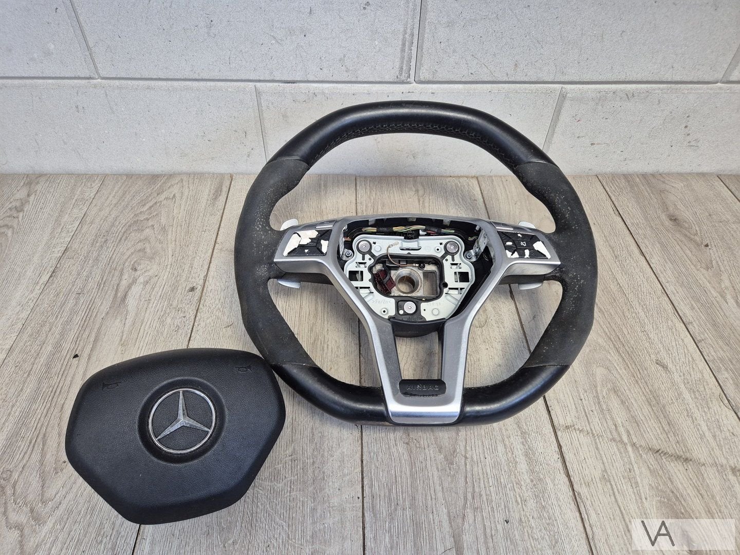AMG stuur + airbag Mercedes E klasse W212 / CLS W212 63 AMG, Gebruikt, -, Ophalen of Verzenden, -