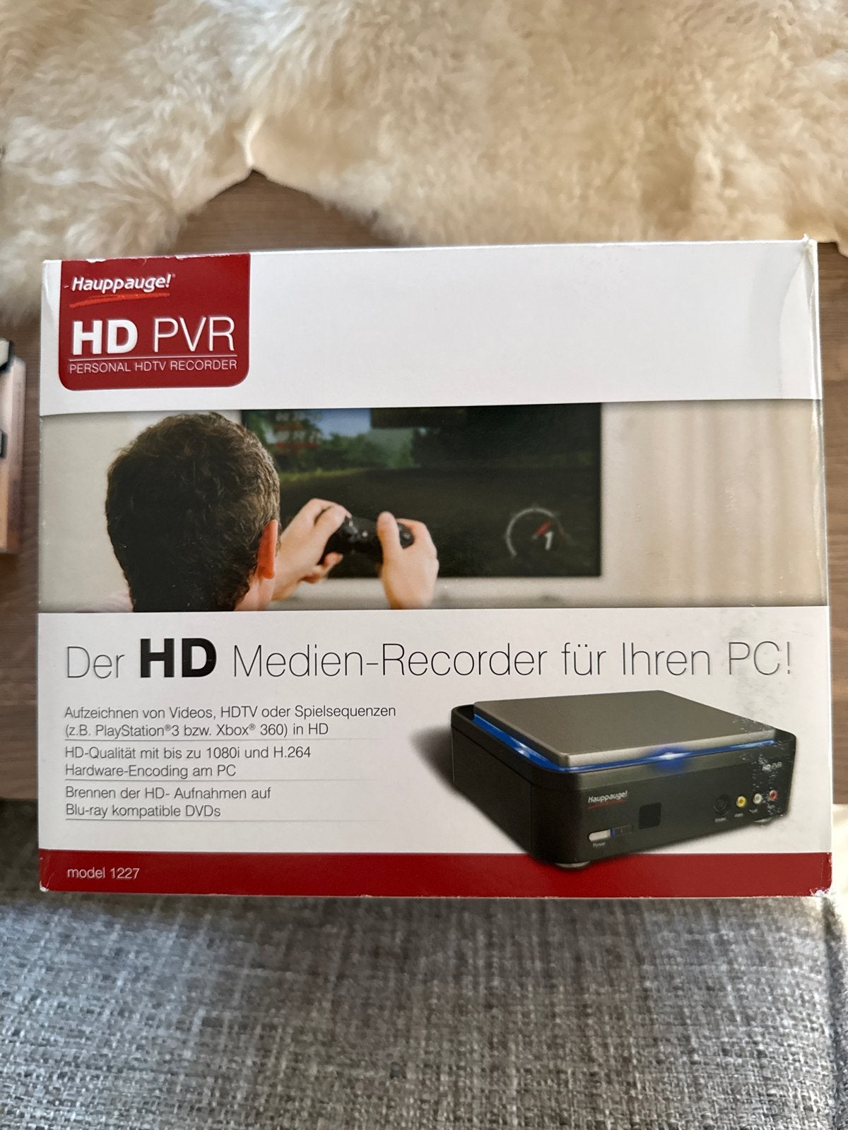 Hauppauge HD PVR Personal HDTV Recorder Model 1227, Ophalen of Verzenden, Zo goed als nieuw, Harddiskrecorder
