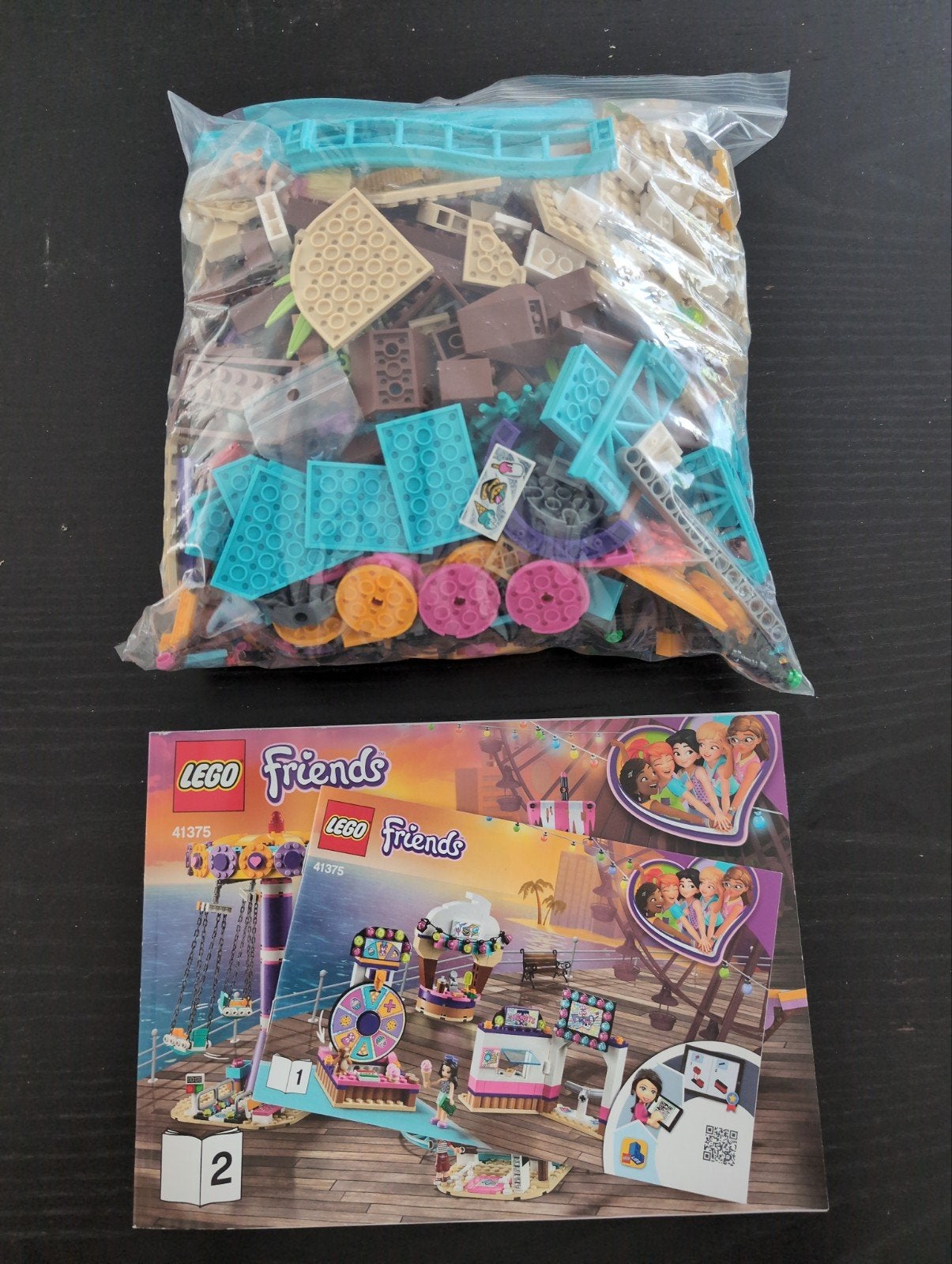 LEGO Friends 41375 Heartlake City Pier Complete Set, Lego, Ophalen of Verzenden, Zo goed als nieuw, Complete set