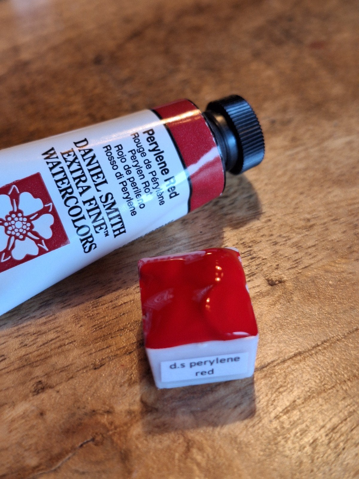 Daniel Smith Perylene Red aquarelverf (½ napje), Ophalen of Verzenden, Nieuw, Waterverf