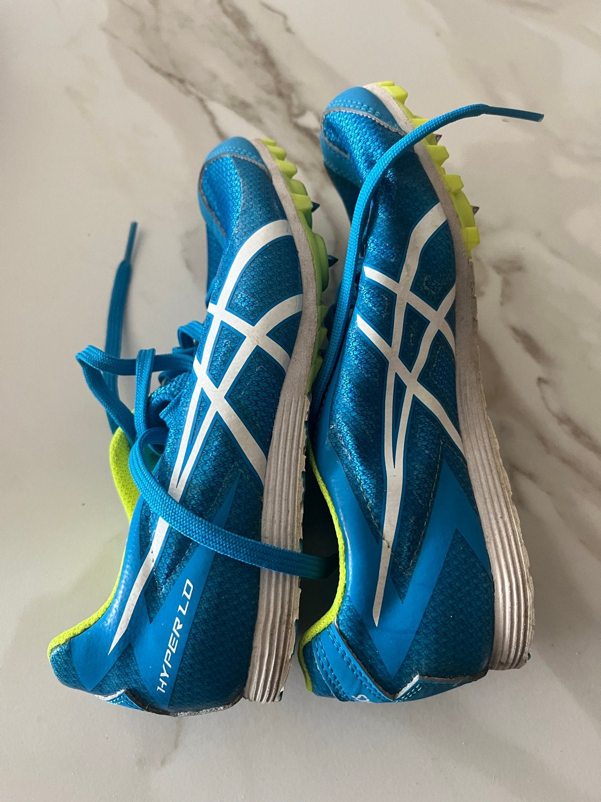Asics Hyper LD Spikes - Maat 33.5, Gebruikt, Ophalen of Verzenden, Spikes, Hardlopen