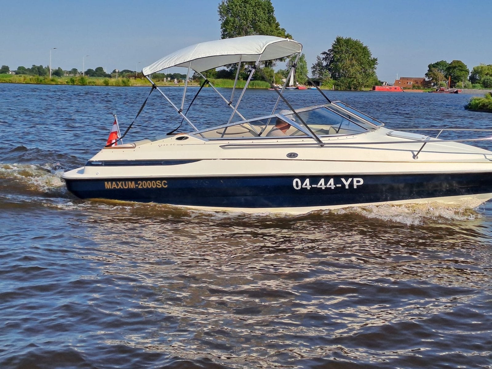 Maxum 2000SC Speedboot - Perfect  voor watersport!, Overige merken, Gebruikt, Afdekzeil, Binnenboordmotor