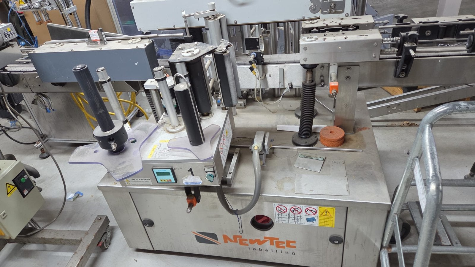 Newtech Etiketteermachine - Hoogte 250mm, Ophalen