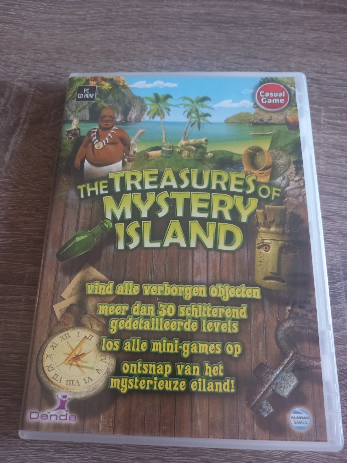 pc cd rom The treasures of mystery island, Ophalen of Verzenden, Zo goed als nieuw