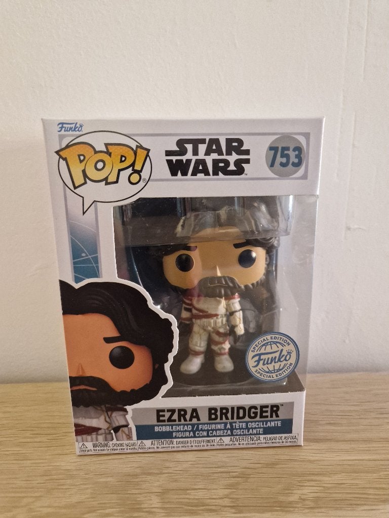 Funko Pop! Star Wars Ezra Bridger [753] Special Edition, Ophalen of Verzenden, Nieuw