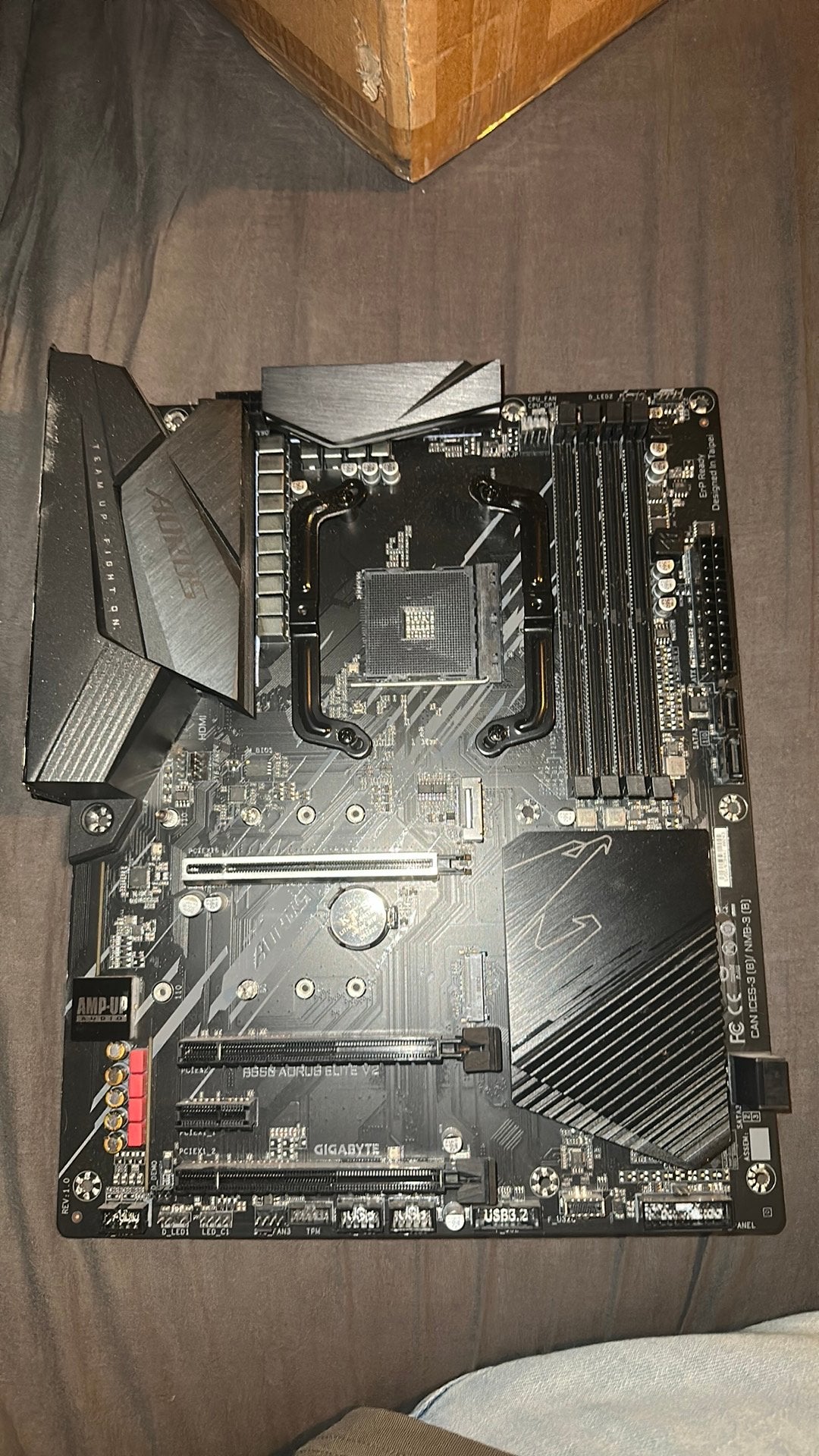 B550 aorus elite V2, Computers en Software, Ophalen of Verzenden, Zo goed als nieuw, DDR4
