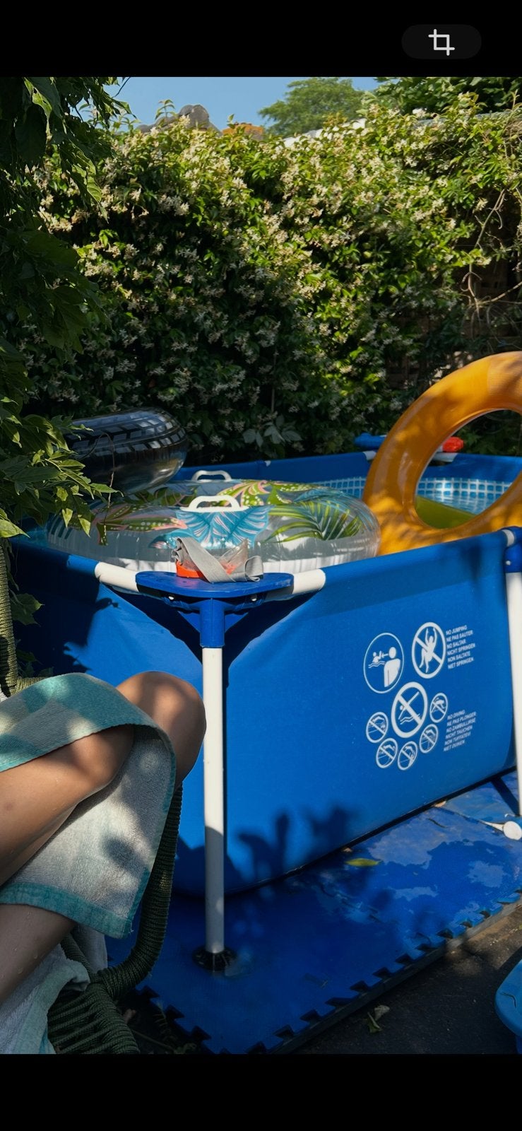 Intex zwembad 1.60 x 2.60, Tuin en Terras, Ophalen, Gebruikt, Minder dan 80 cm, Minder dan 200 cm
