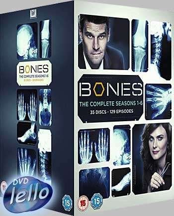 Bones, Seizoen 1 - 6 Box (Emily Deschanel, David Boreanaz), Vanaf 12 jaar, Ophalen of Verzenden, Nieuw in verpakking, Thriller