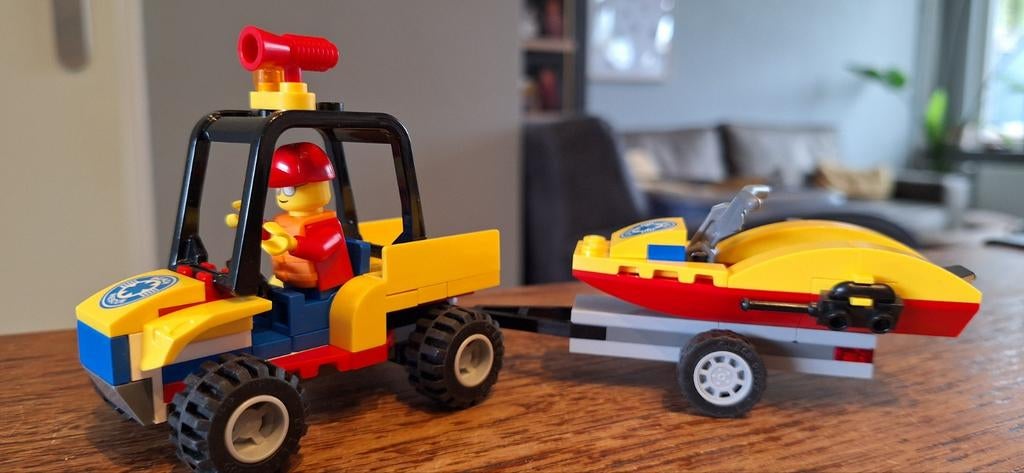 Lego City 60286 Strandreddings-ATV met waterscooter, City, Lego, Ophalen of Verzenden, Complete set