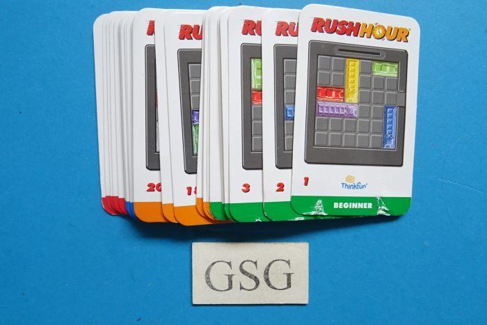 Rushhour kaart set nr. 62596-103, Hobby en Vrije tijd, Gezelschapsspellen | Overige, Ophalen, Gebruikt