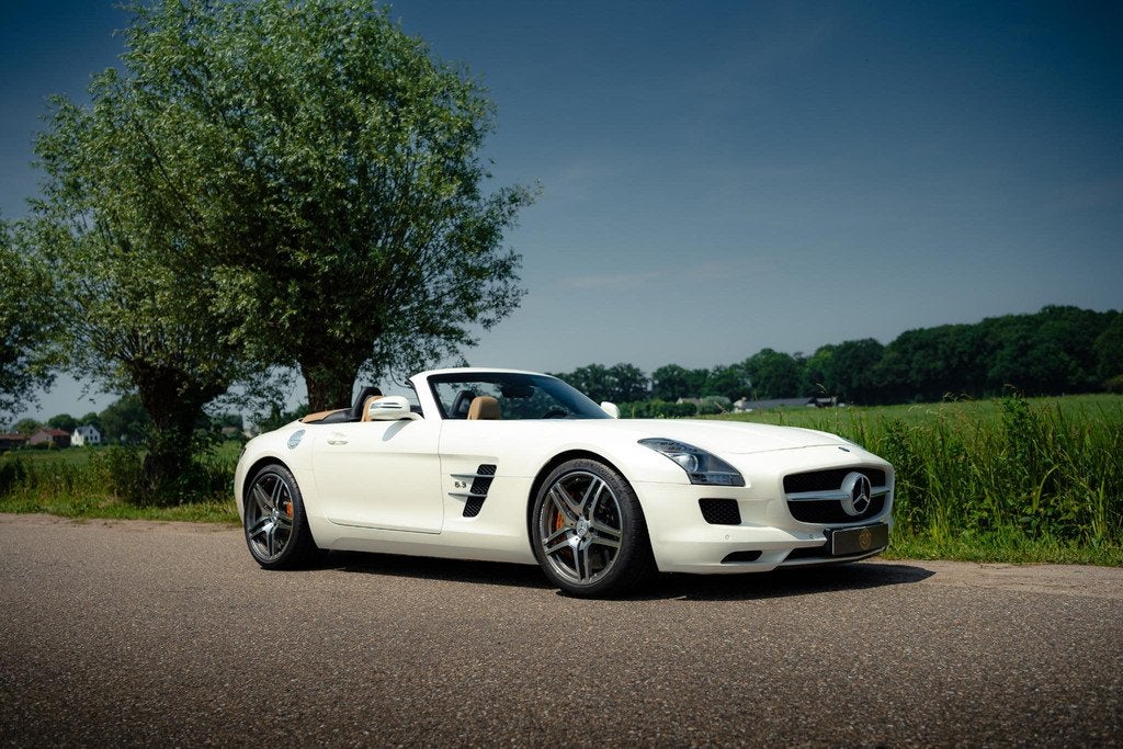 Mercedes-Benz SLS Roadster 6.3 AMG, Auto's, Automaat, Euro 5, Achterwielaandrijving, Gebruikt