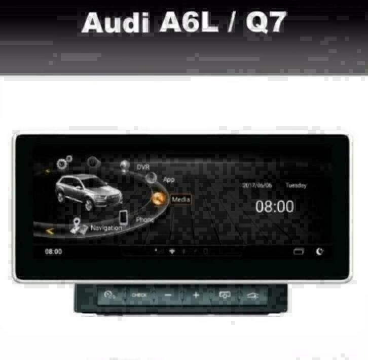 Audi A6 Q7 navigatie android 9 wifi dab+ 10,25inch carkit, Ophalen of Verzenden, Nieuw