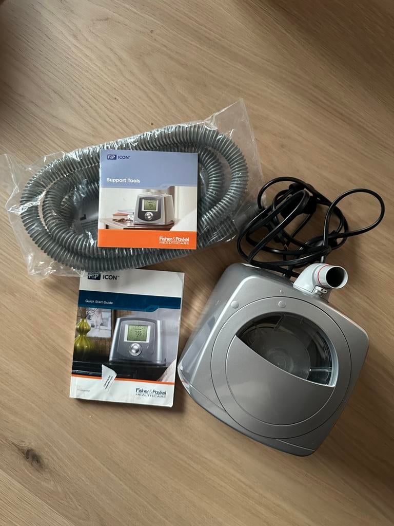F&P Icon gehumidificeerde auto CPAP-apparaat, Ophalen of Verzenden, Nieuw, Overige typen