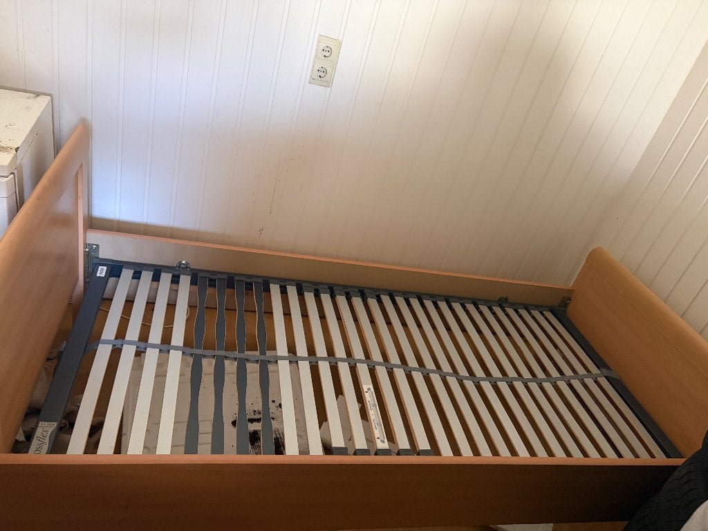 eenpersoonsbed 90/200, Ophalen, Gebruikt, 90 cm, Eenpersoons