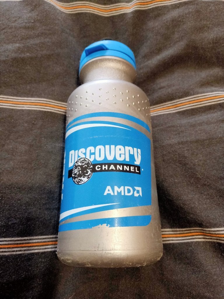 Bidon Discovery Channel - Lance Armstrong, Ophalen of Verzenden, Overige typen