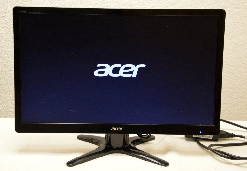 Hele Nette Led Lcd Acer G226HQL DVI/ HDMI Incl Kabels, HDMI, Gebruikt, Kantelbaar, 101 t/m 150 Hz