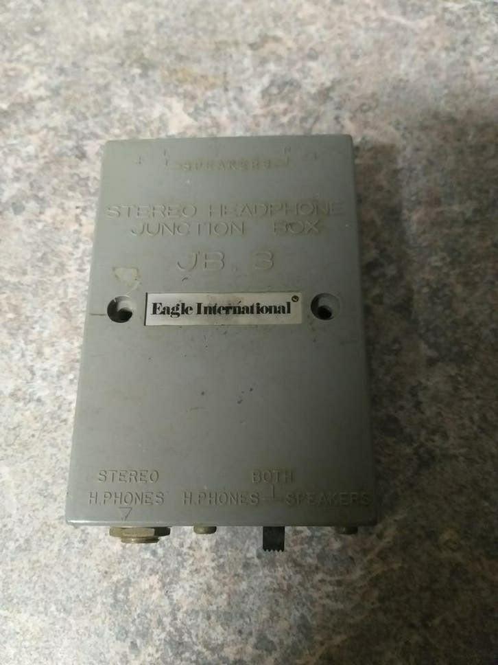 Stereo headphone junction box JB3, Ophalen of Verzenden, Zo goed als nieuw, Overige merken