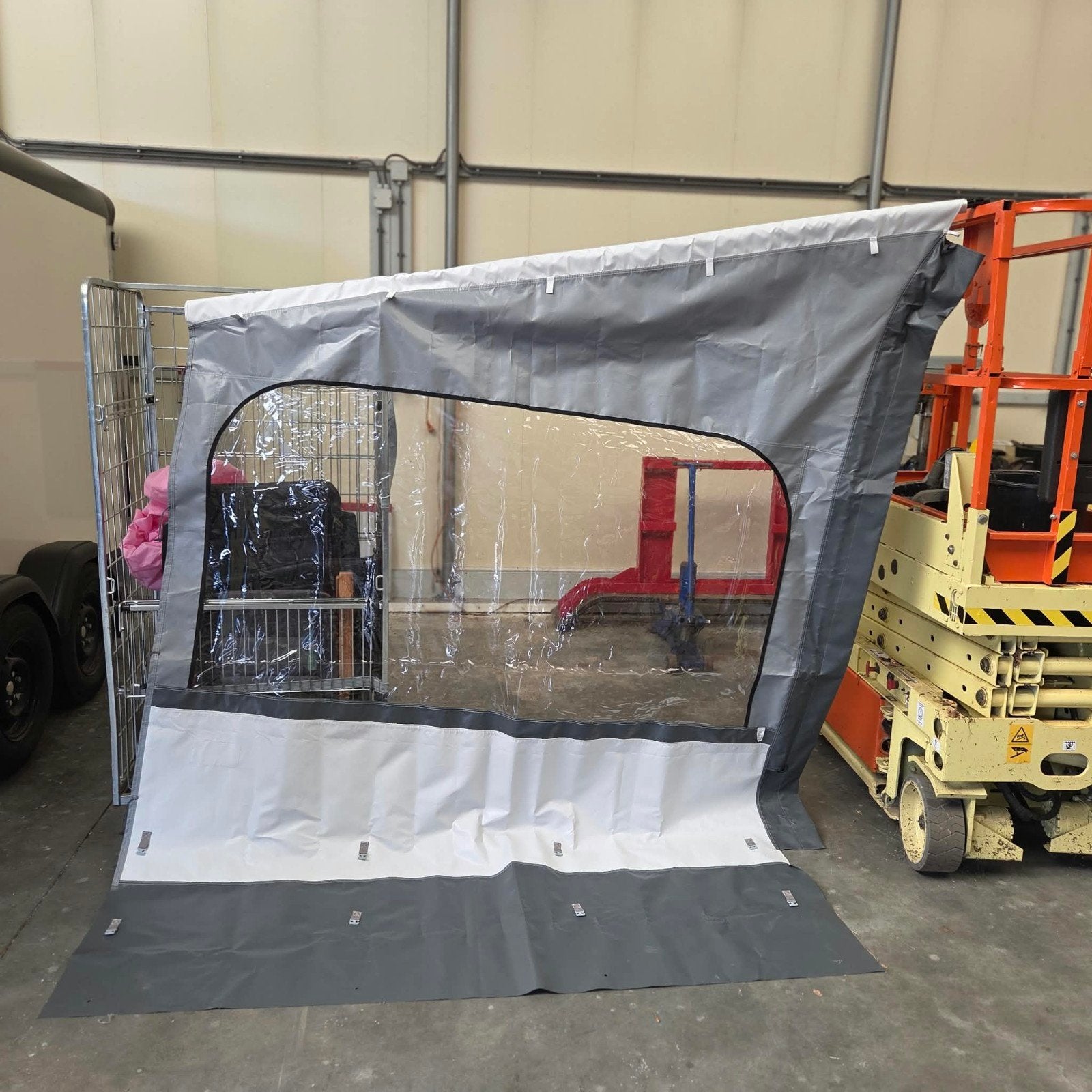 Fiamma zijluifel 250cm met rafterstang voor F65, Ophalen, Gebruikt