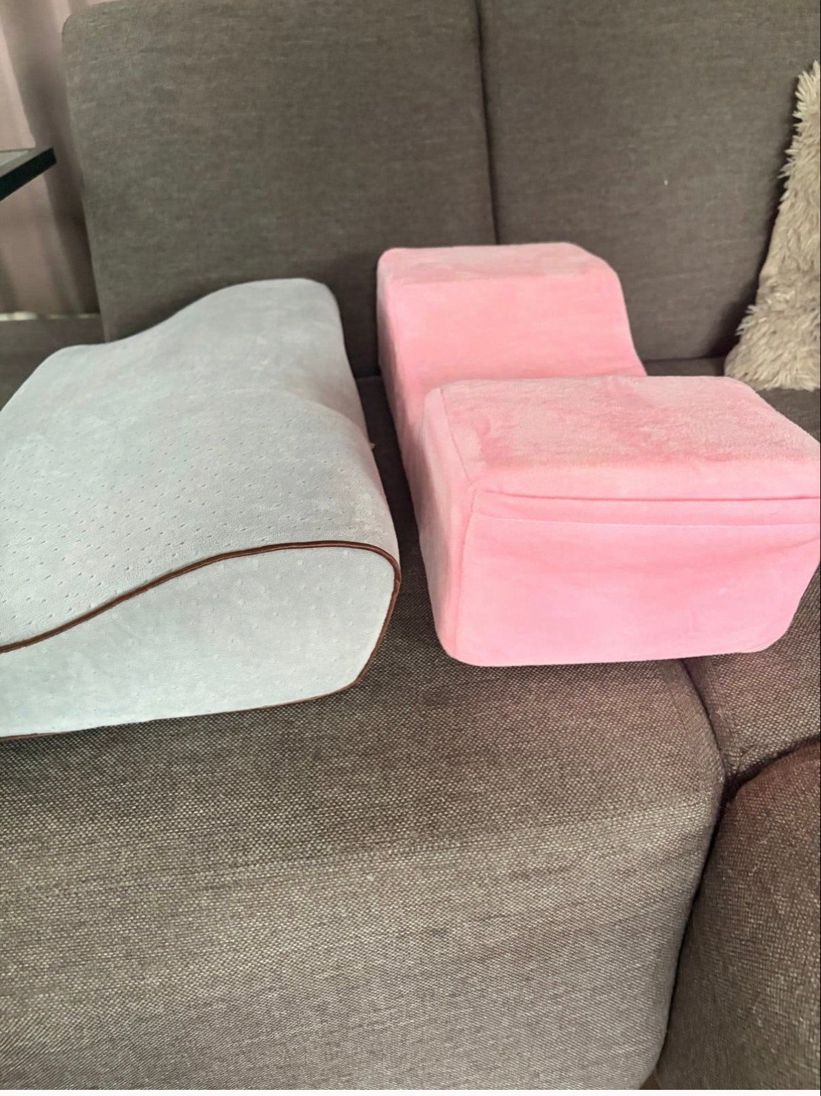MOET ZSM WEG: 2 Ergonomisch kussens, Ophalen, Eenpersoons, Meerkleurig, Ademend
