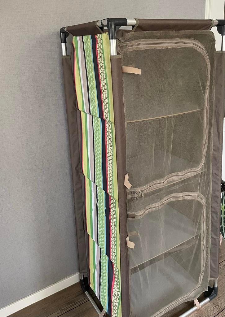 Retro campingkast 1.40m hoog - stevig en functioneel, Ophalen, Gebruikt