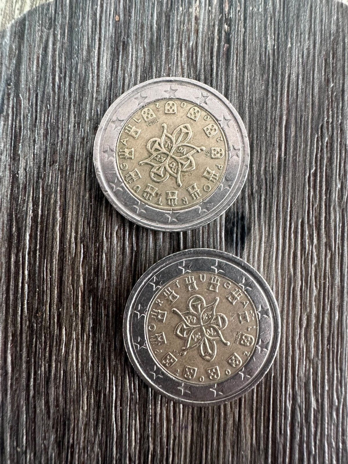 2 euromunten Portugal 2008, Postzegels en Munten, Ophalen, Portugal, 2 euro, Losse munt