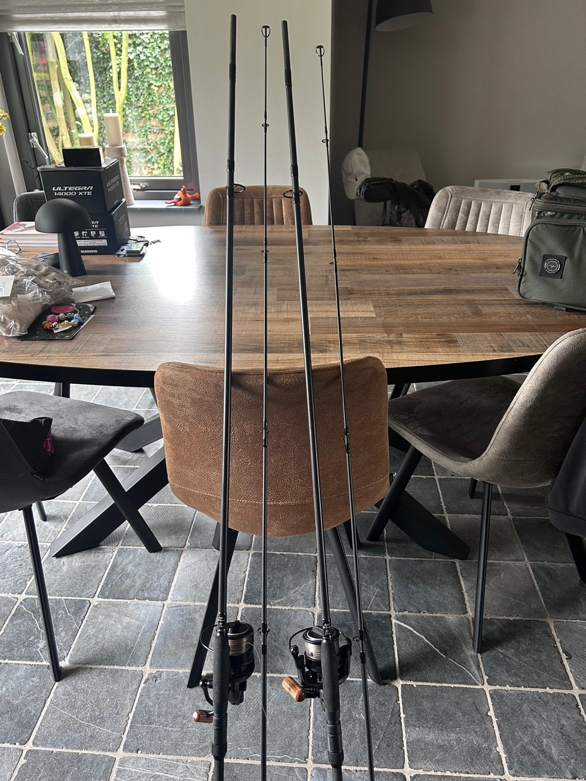 Grade N-Dorser Karperhengel 10ft (2.75lb) Pole Position, Ophalen, Zo goed als nieuw, Werphengel
