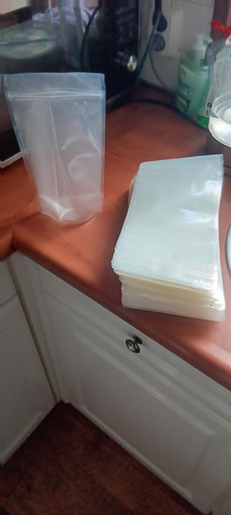 Doorzichtige hersluitbare zakjes (stand-up pouch), Ophalen of Verzenden, Nieuw, Overige typen