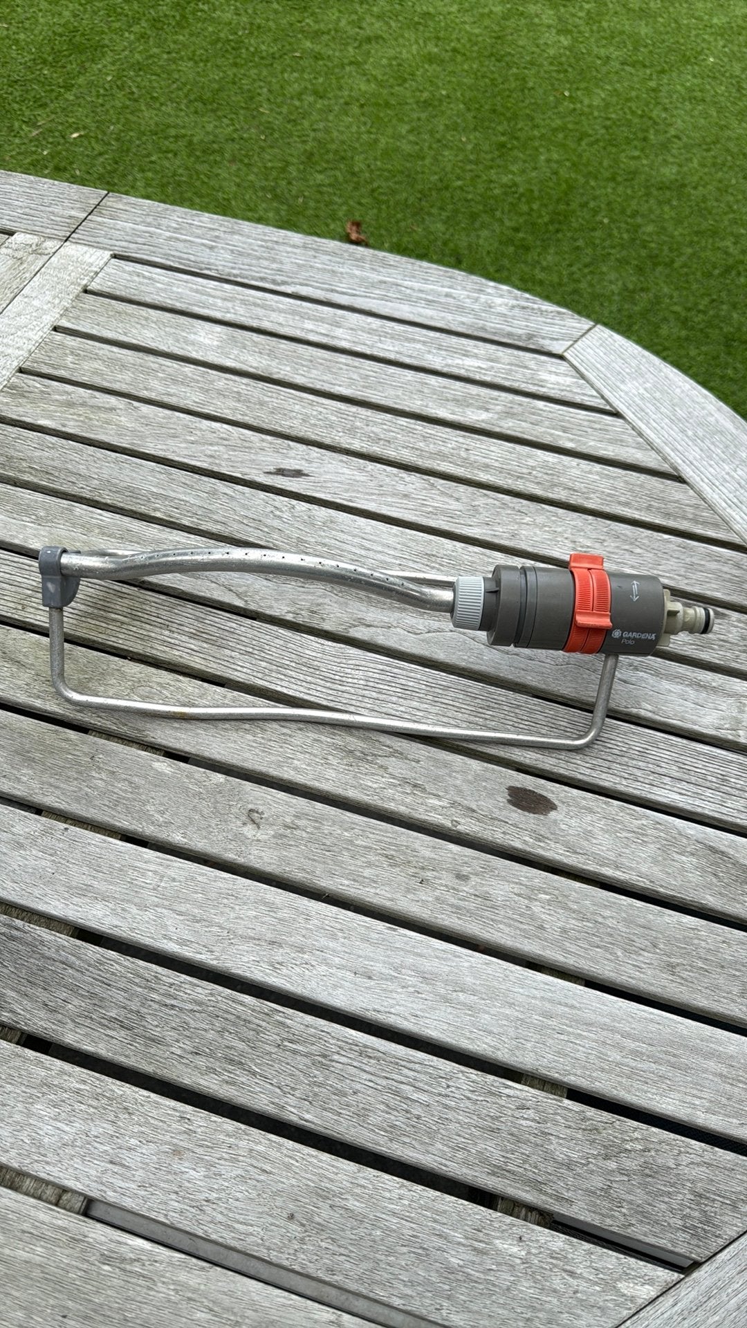 Gazon zwenksproeier, Tuin en Terras, Ophalen of Verzenden, Gebruikt, Zwenksproeier