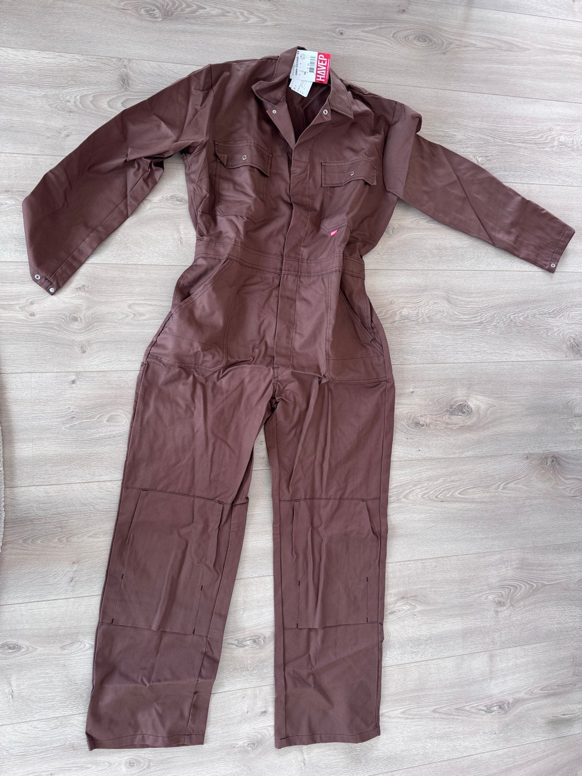 Nieuwe Havep overall bruin maat 56, Kleding | Heren, Overige Herenkleding, Ophalen of Verzenden, Nieuw