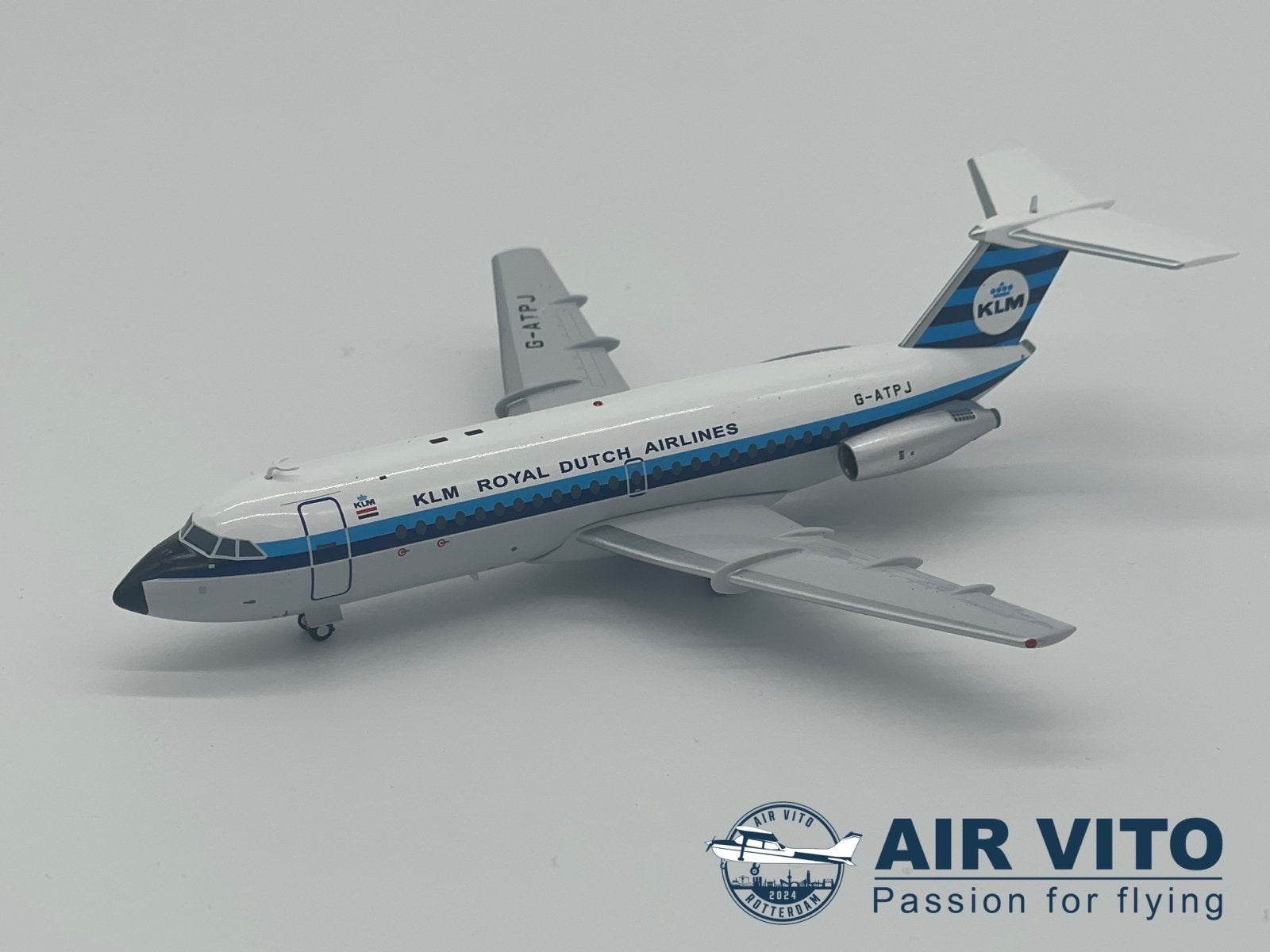 BAC 1-11 KLM Royal Dutch Airlines G-ATPJ - Inflight 200, Verzamelen, Schaalmodel, 2992JB, Ophalen of Verzenden, Operations@airvito.com